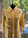 Yellow Collared Neck Tunic