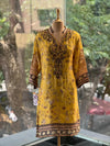 Yellow Digital Print Suit