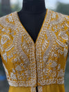 Yellow Designer Made Anarakali Set