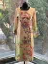 Beige Digital Printed Suit Set
