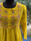 Greenish Yellow Mul Suit