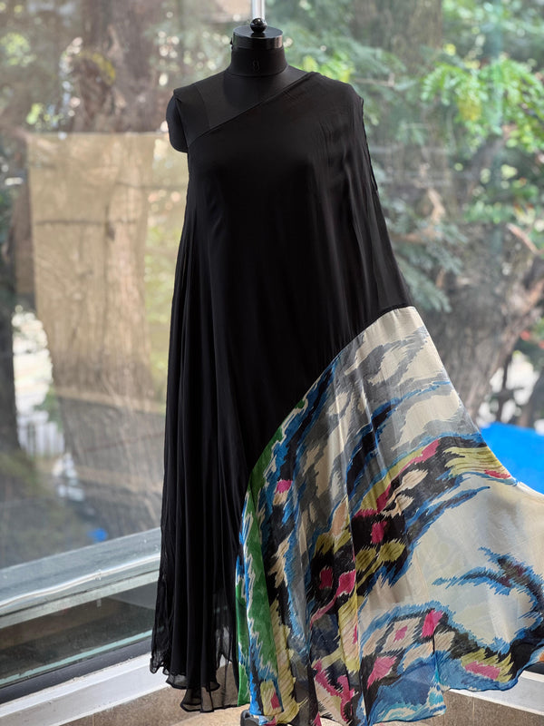 Black One Shoulder Dress