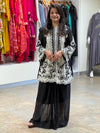 Black Skirt Set