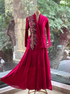 Reddish Pink Blazer Set
