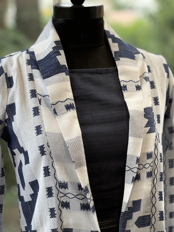 Blue Jacket Style Co Ord