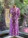 Purple Floral Aline Tunic