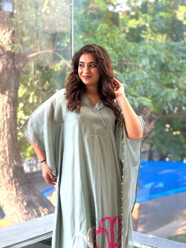 Green Kaftan Co Ord