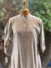 Grey Chanderi Silk Dupatta Set