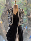Black Designer Wear Drape