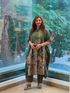 Green Kaftan Co Ord Set