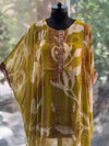 Green Floral Kaftan Co Ord