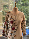 Brown Kalamkari Suit