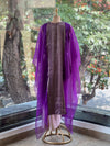 Purple Shaded Skirt Set