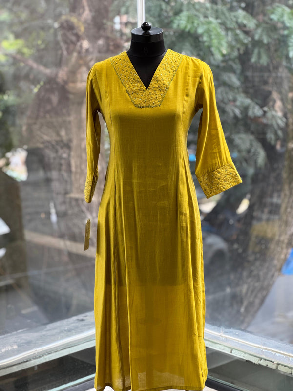 Green Banarasi Suit