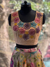 Beige Lehenga Set