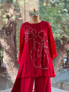 Red Co Ord Set