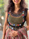 kalamkari Designer Made Jacket Set.