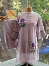 Purple Stipes Co Ord