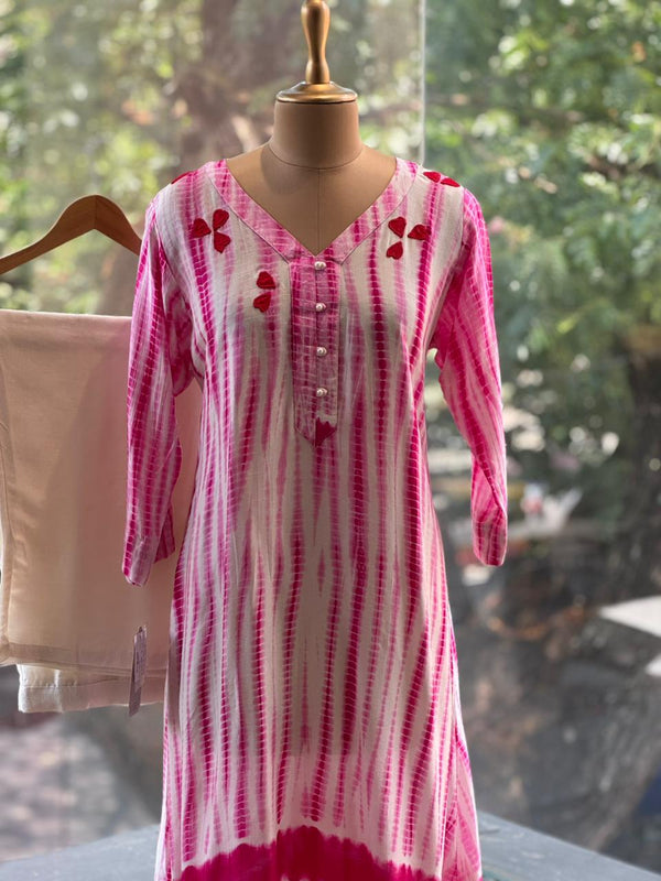 Pink Tye Dye Co Ord
