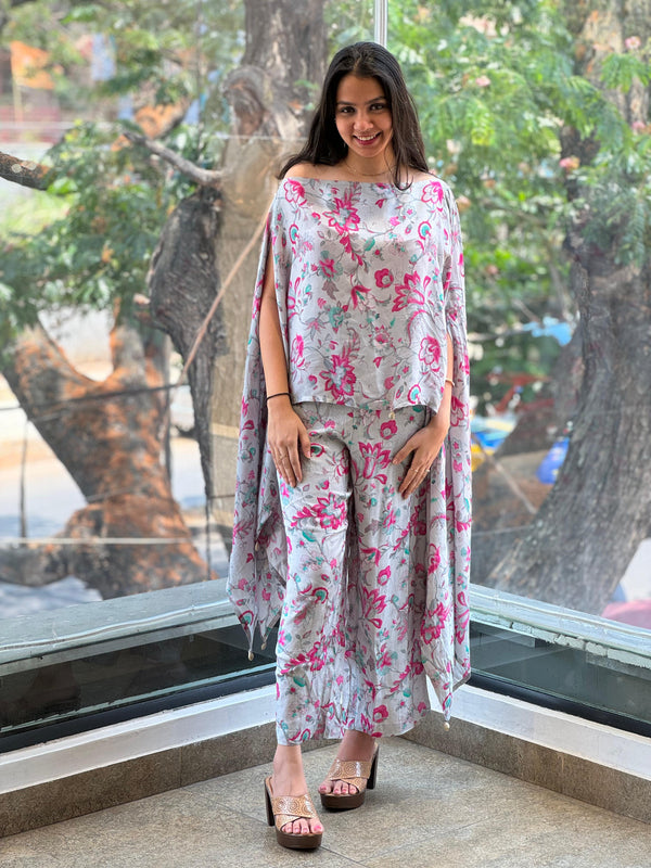 Floral Cape Set
