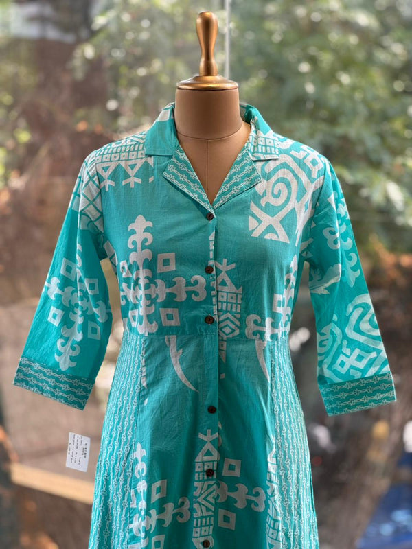 Aqua Blue Tunic