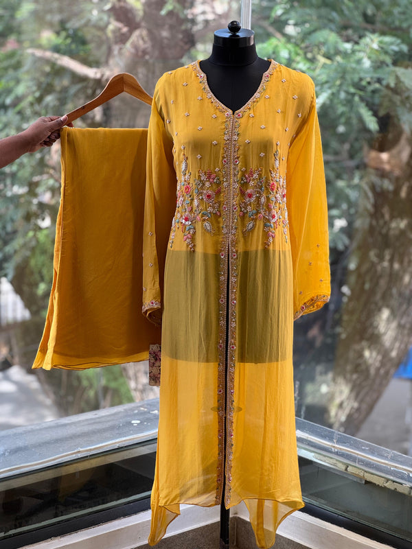 Yellow Palazzo Set