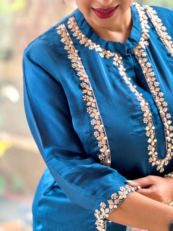 Blue Gota Work Co Ord