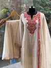 Cream Sharara Set