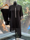 Black High Low Co Ordz XXL