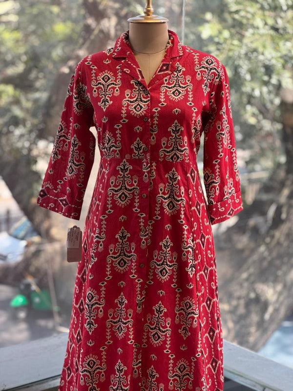 Redish Maroon Tunic