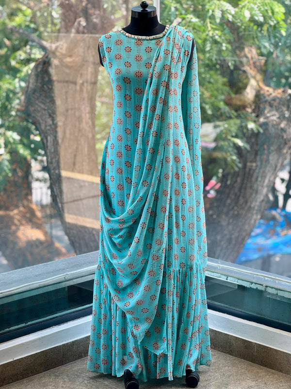 Blue Drape