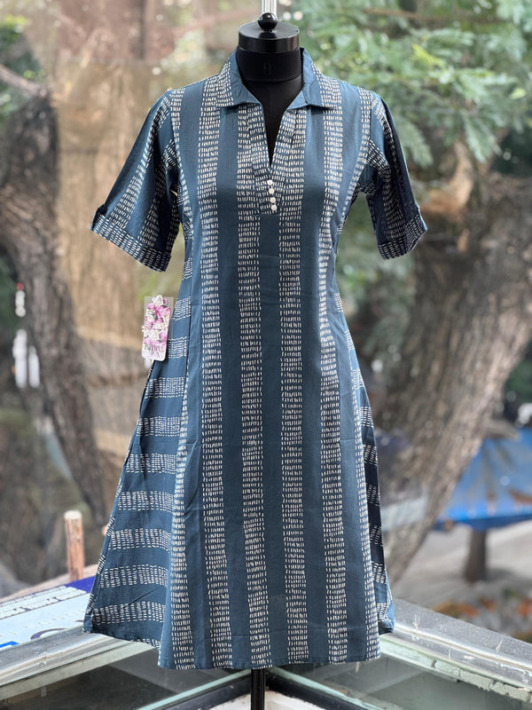 Greyish Blue Tunic
