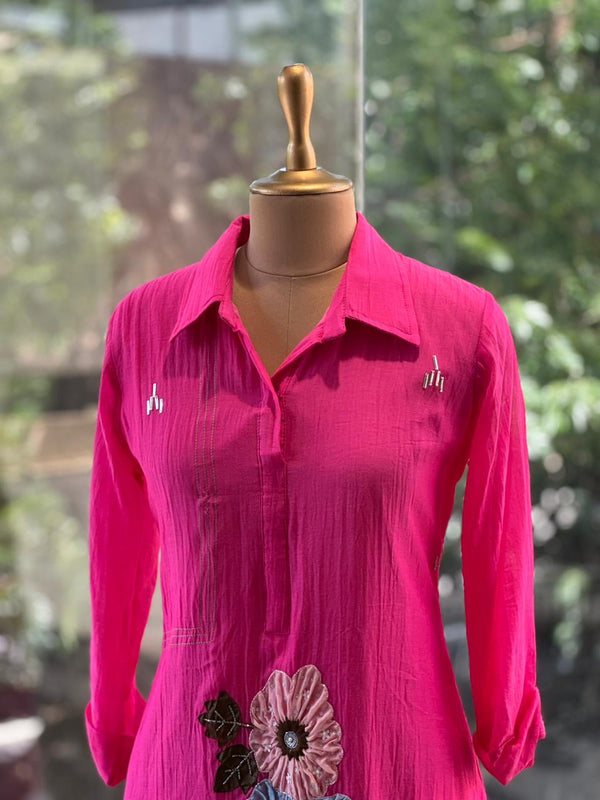 Pink Mul Tunic