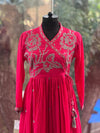 Festive angrakha suit