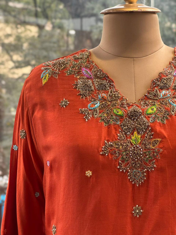 Rust Palazzo Set