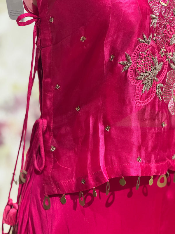 Pink Palazzo Set