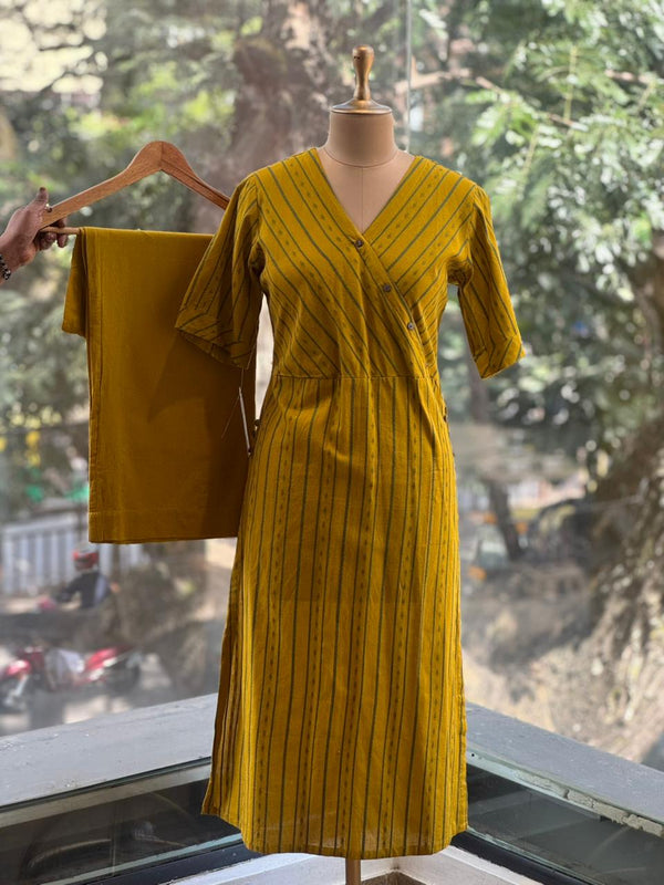 Yellow Weaving Co Ord