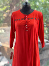OrangeAsymmetrical Tunic