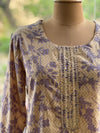 Beige Floral tunic