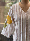 Half White Linen Co Ord