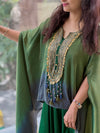 Green Shaded Harem Set