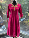 Dark Pink Aline Suit