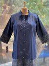 Denim Embroidered Tunic