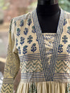 Beige Block Print Tunic