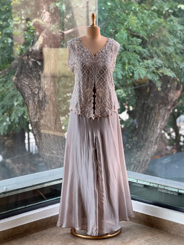 Dusty Mauve Palazzo Set