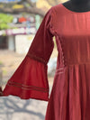 Rust Aplique Work Co Ord