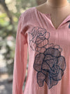 Pink Crush Dupatta Set