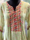 Pastel Green Cowl Tunic