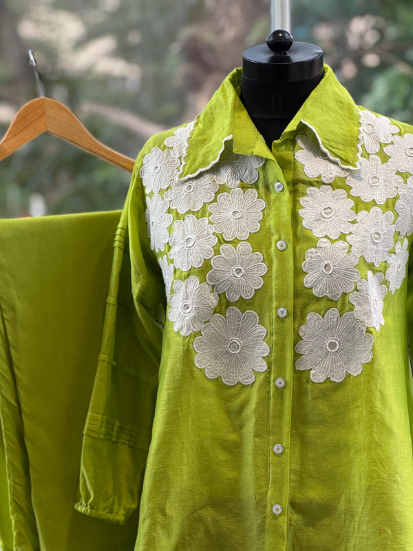 Florescent Green Co Ord
