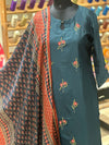 Printed Dupatta Set